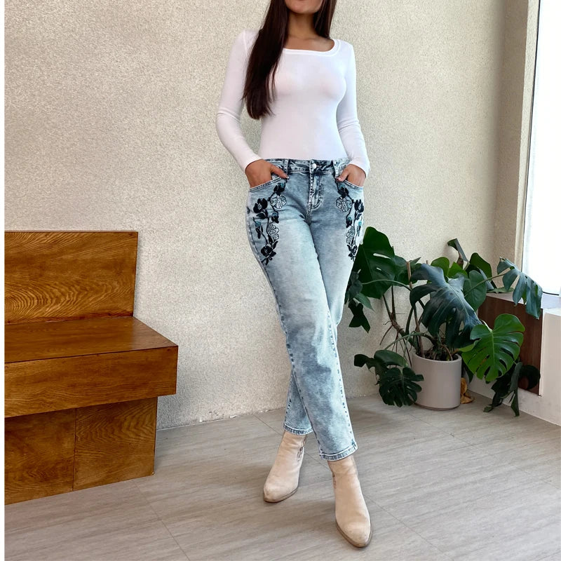 Cowgirl style jeans