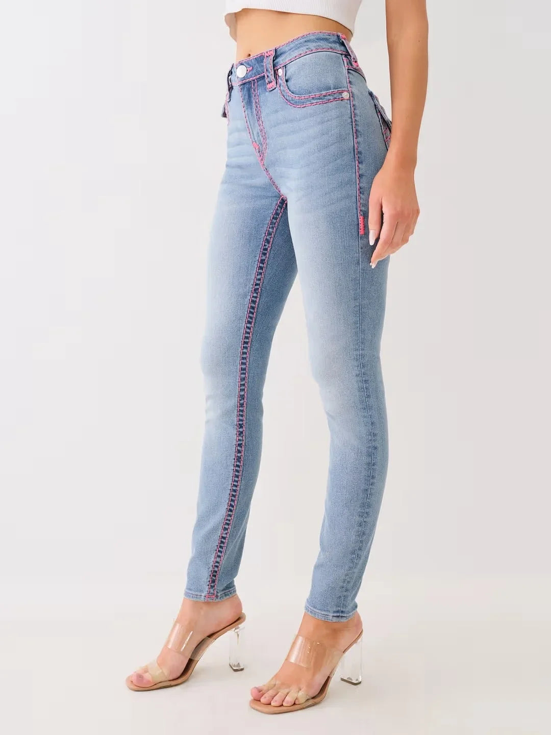 Embroidered jeans