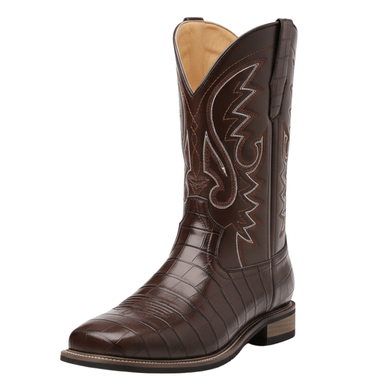 Alligator cowboy boots