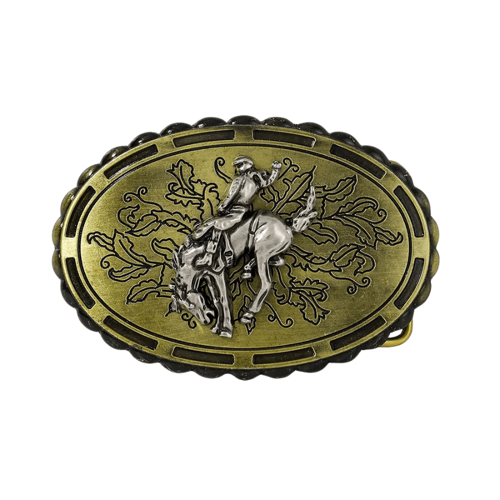 Bältespänne cowboy rodeo häst western herr