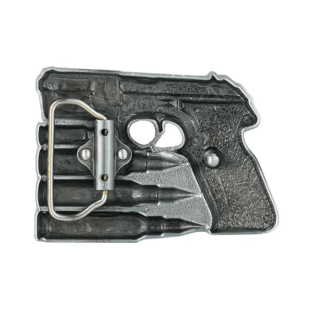 Bältespänne pistol med patroner