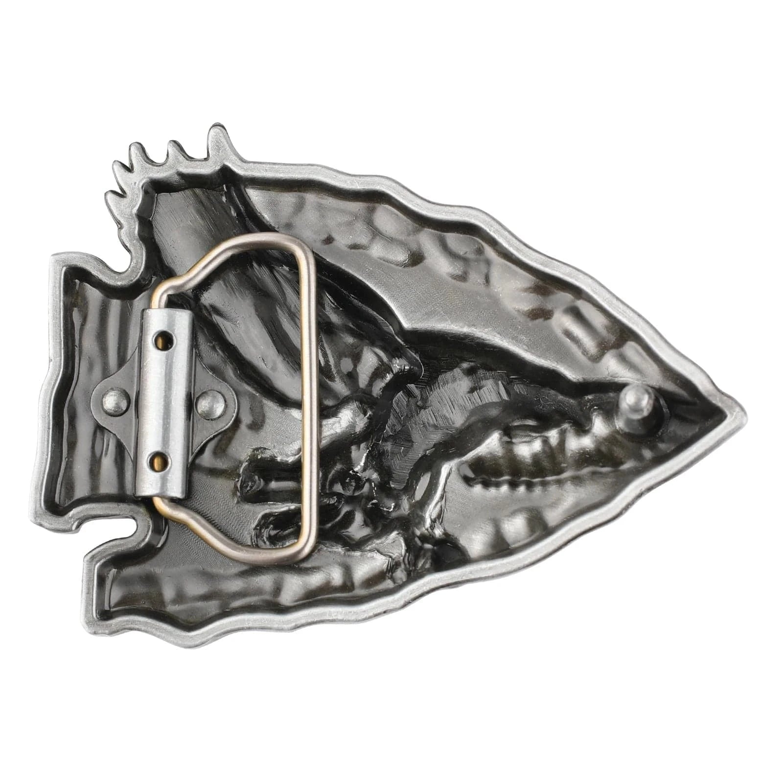 Bältesspänne pilformad med örn