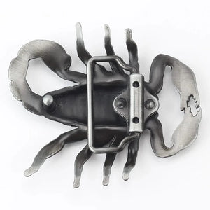 Bältesspänne Skorpion i metall Silver