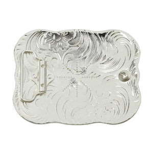 Bältesspänne western i silver- och guldfärg