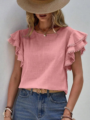 Blus volang Rosa / S