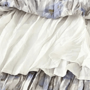 Bohemisk plisserad maxikjol