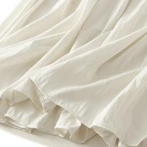 Bohemisk sommarkjol med knytdetaljer