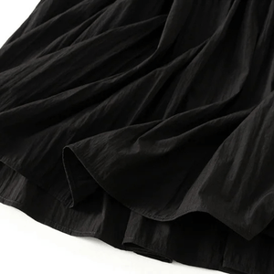 Bohemisk sommarkjol med knytdetaljer