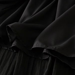 Bohemisk sommarkjol med knytdetaljer