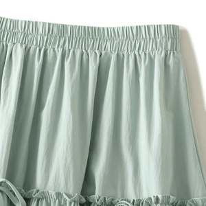 Bohemisk sommarkjol med knytdetaljer