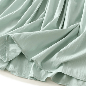 Bohemisk sommarkjol med knytdetaljer