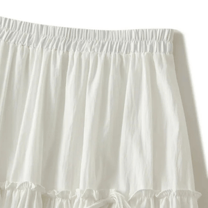 Bohemisk sommarkjol med knytdetaljer