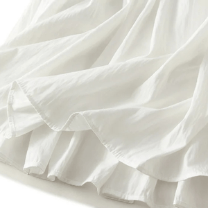 Bohemisk sommarkjol med knytdetaljer