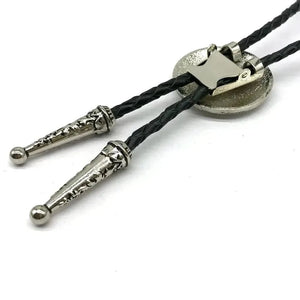 Bolo tie i rund metall med 12 Gauge-design