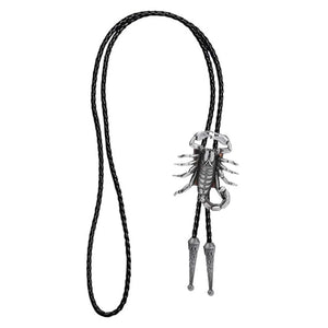 Bolo tie med 3D-skorpion i metall