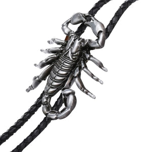 Bolo tie med 3D-skorpion i metall