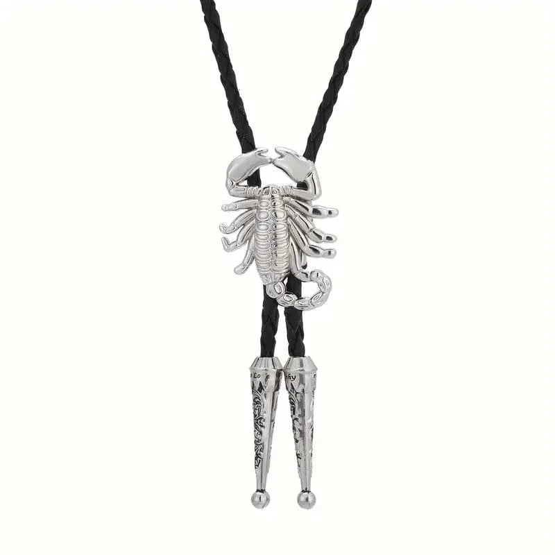 Bolo tie med 3D-skorpion i metall