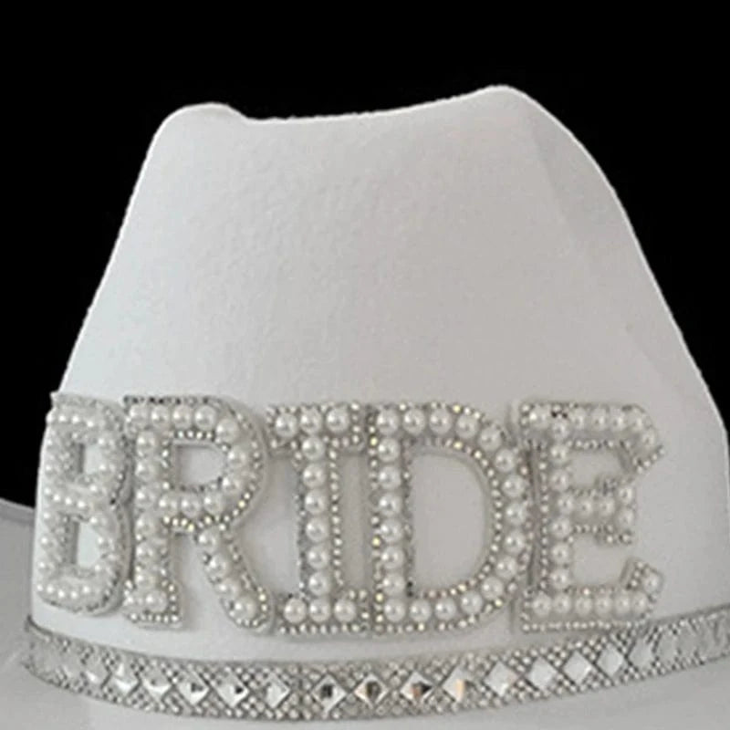 Bride Cowgirl Hatt