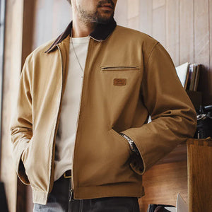 Canvas jacka Kkaki / S