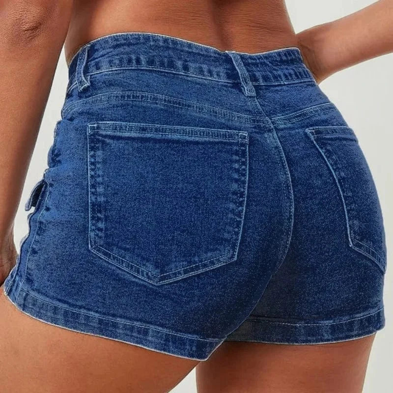 Cargo jeans shorts dam