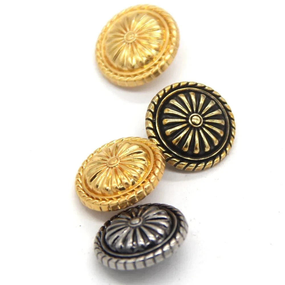 Concho i Retroblommig Design