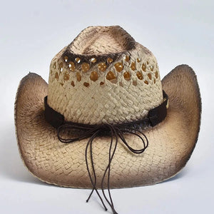 Cowboy Stråhatt Formbar Beige / One Size