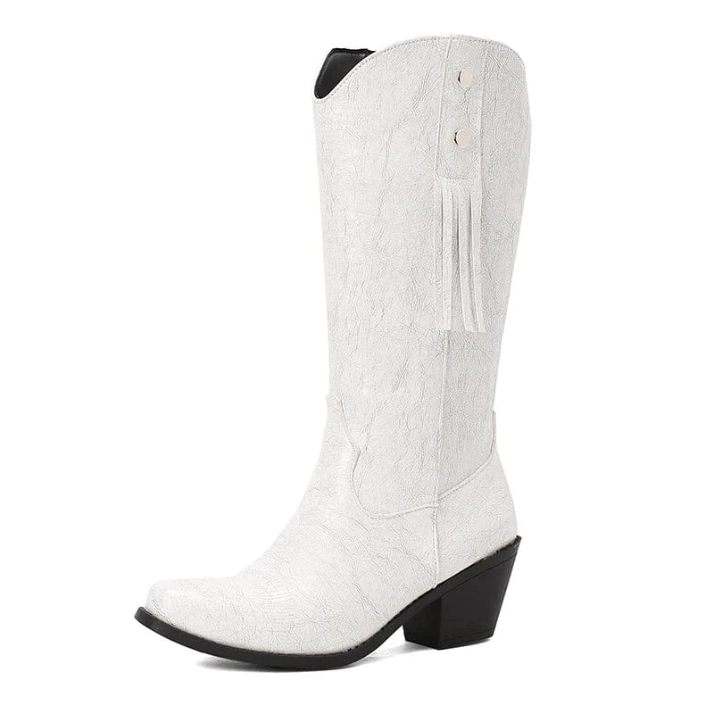 Fransboots i Westernstil för Dam