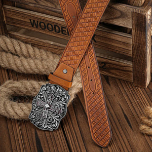 Cowboybälte korsspänne herr