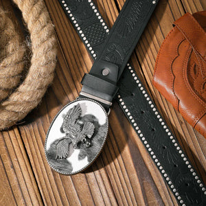 Cowboybälte med örnmotiv