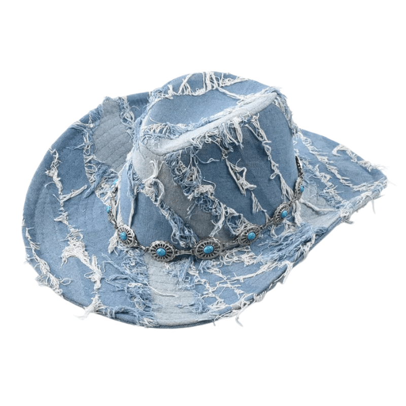 Cowboyhatt i jeans