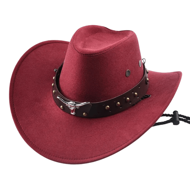 Cowboyhatt i Mjuk Mockaimitation