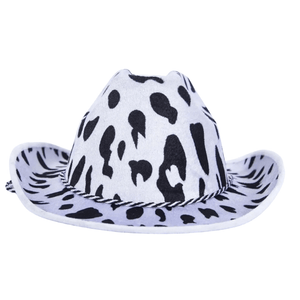 Cowboyhatt Kohudmönster 55-58cm