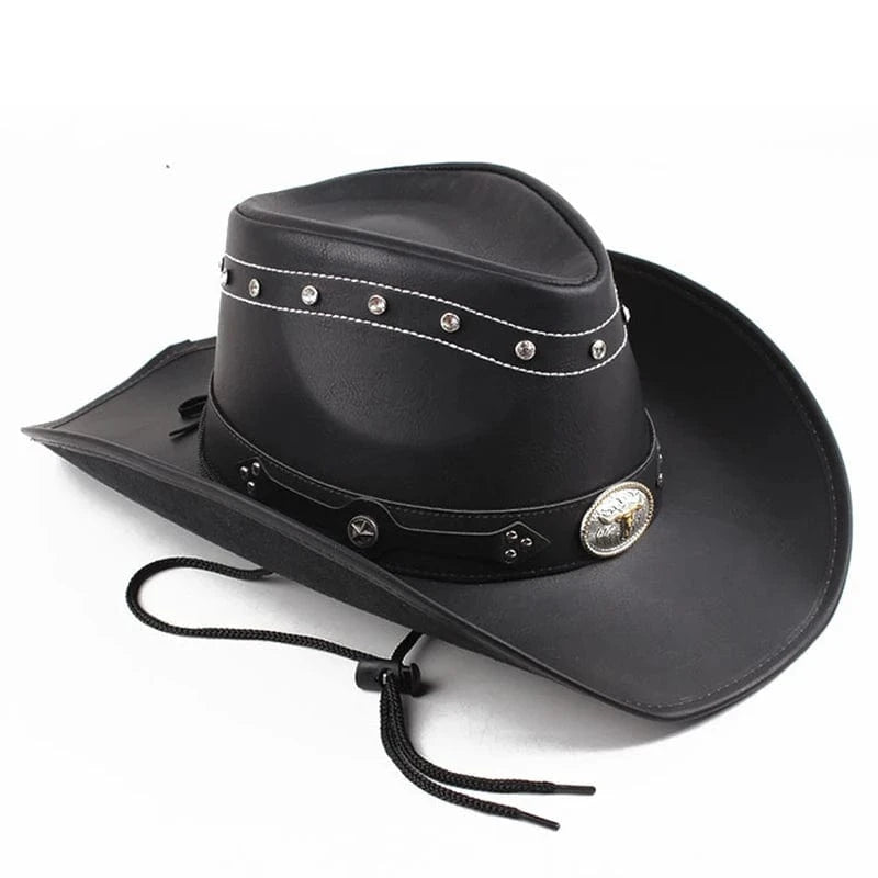 Cowboyhatt läder