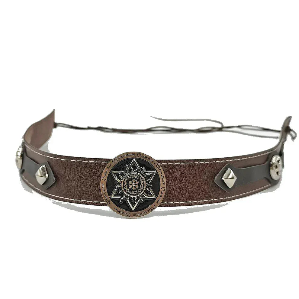 Cowboyhattband med stjärnmedaljong