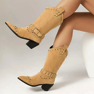 Cowgirl boots mocka