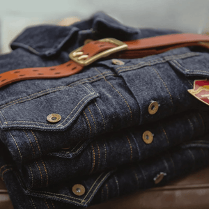Denim jacka herr