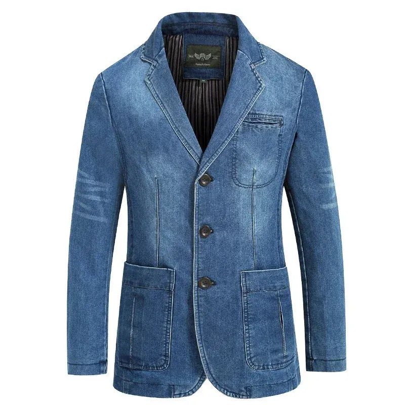 Denimblazer Ljusblå / M