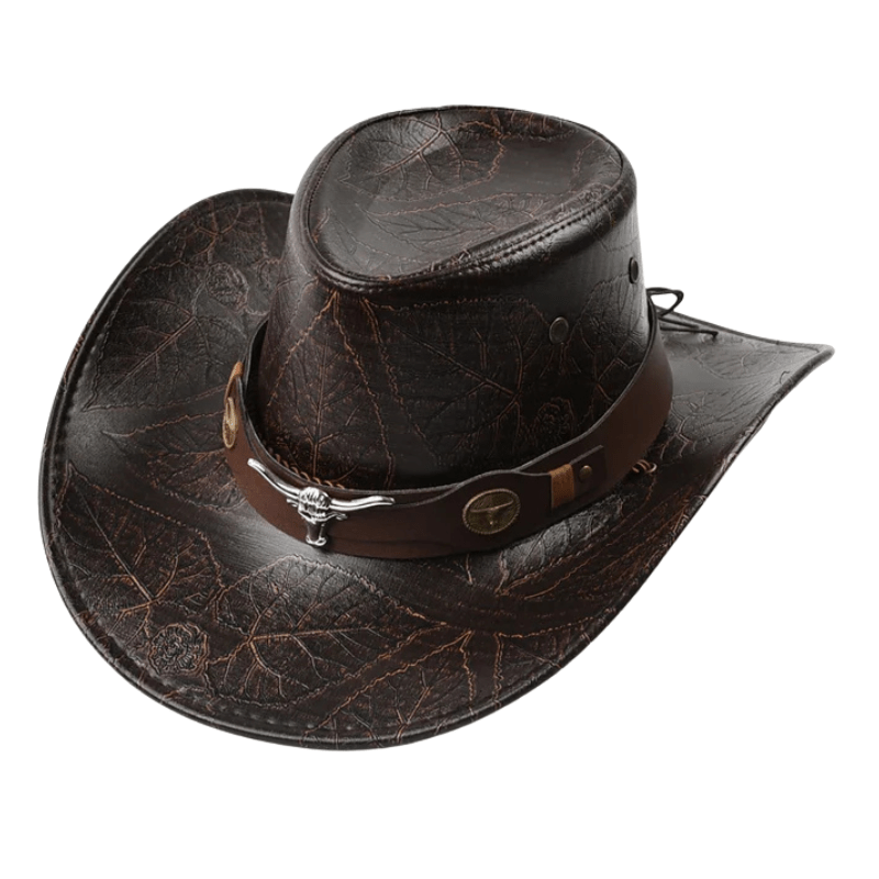 Elegant Cowboyhatt i Konstläder
