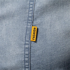 Jeans skjorta herr