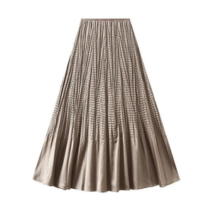 Kjol plisserad Khaki / One Size