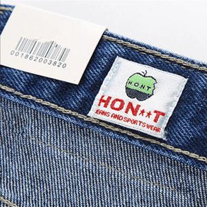 Klassiska raka jeans för män