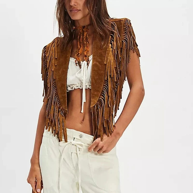 Mocka Väst med Franskappa