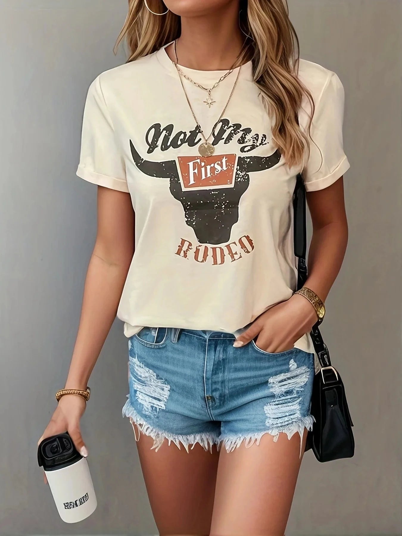 "Not my 1st Rodeo" Cowgirl T-shirt