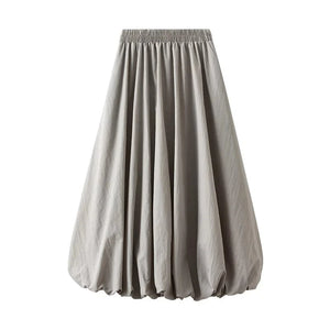 Puffig kjol Grå / One Size
