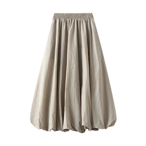 Puffig kjol Khaki / One Size