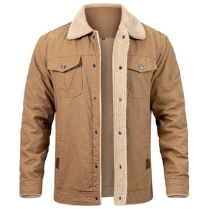 Sherpa jacka herr Khaki / S