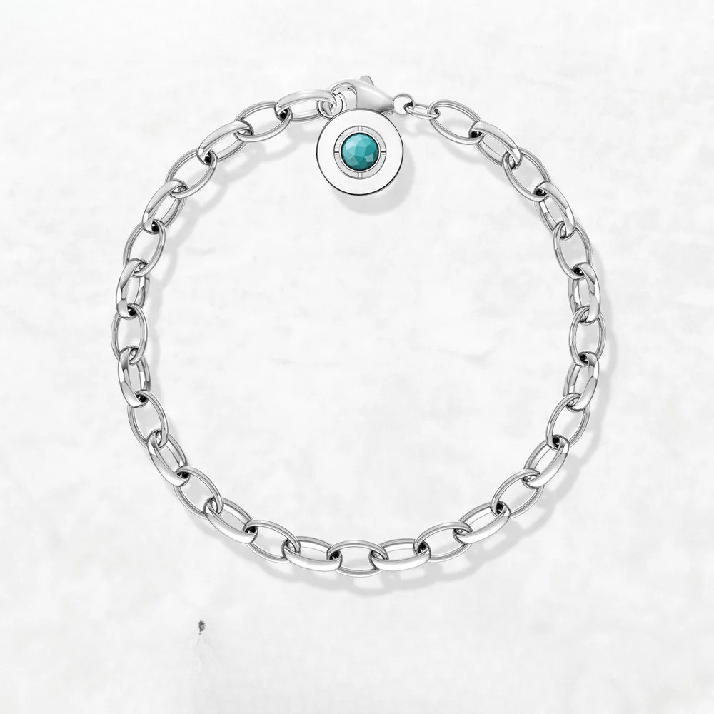 Silver berlock armband