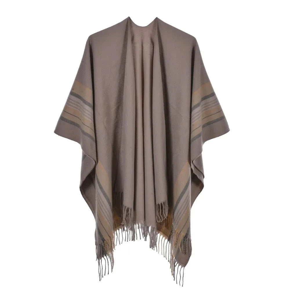 Sjal poncho