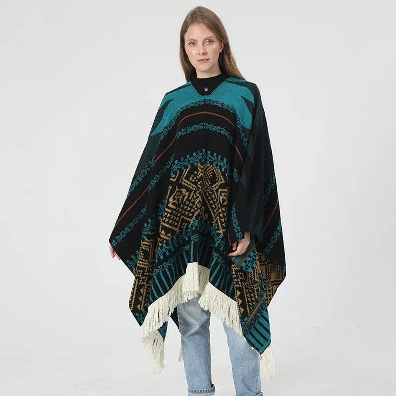 Vintage poncho