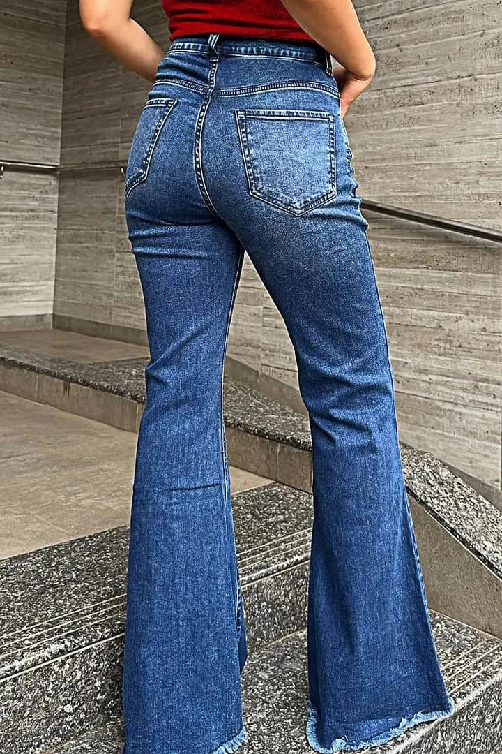 Western bootcut jeans